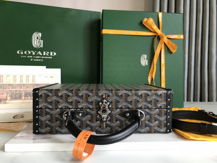 Goyard Grand Hotel Trunk Bag G020015 Black