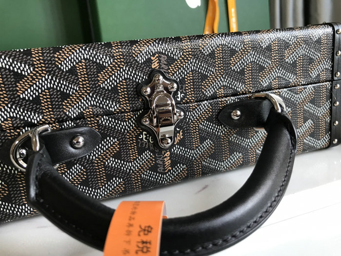 Goyard Grand Hotel Trunk Bag G020015 Black