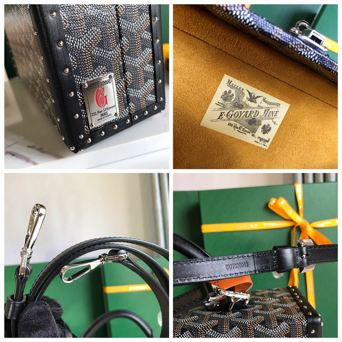 Goyard Grand Hotel Trunk Bag G020015 Black