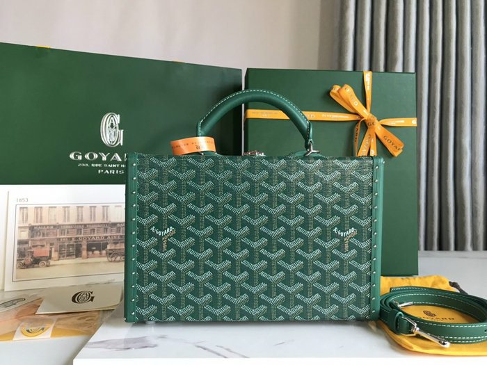 Goyard Grand Hotel Trunk Bag G020015 Green