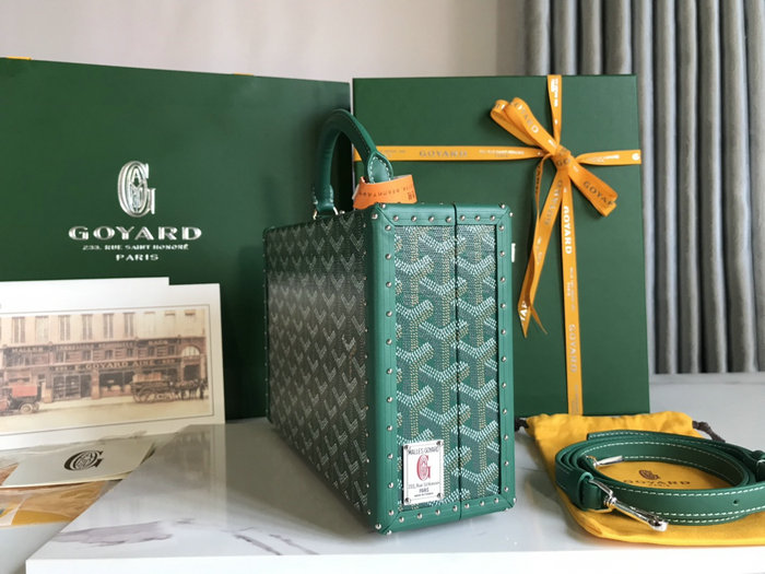 Goyard Grand Hotel Trunk Bag G020015 Green