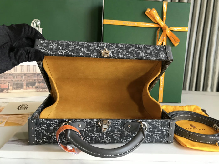 Goyard Grand Hotel Trunk Bag G020015 Grey