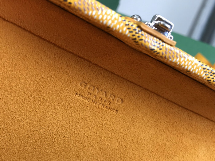 Goyard Grand Hotel Trunk Bag G020015 Yellow