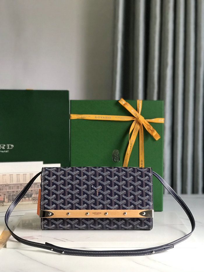 Goyard Monte Carlo Clutch Bag G20178 Navy