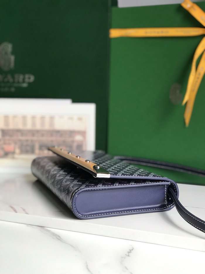 Goyard Monte Carlo Clutch Bag G20178 Navy