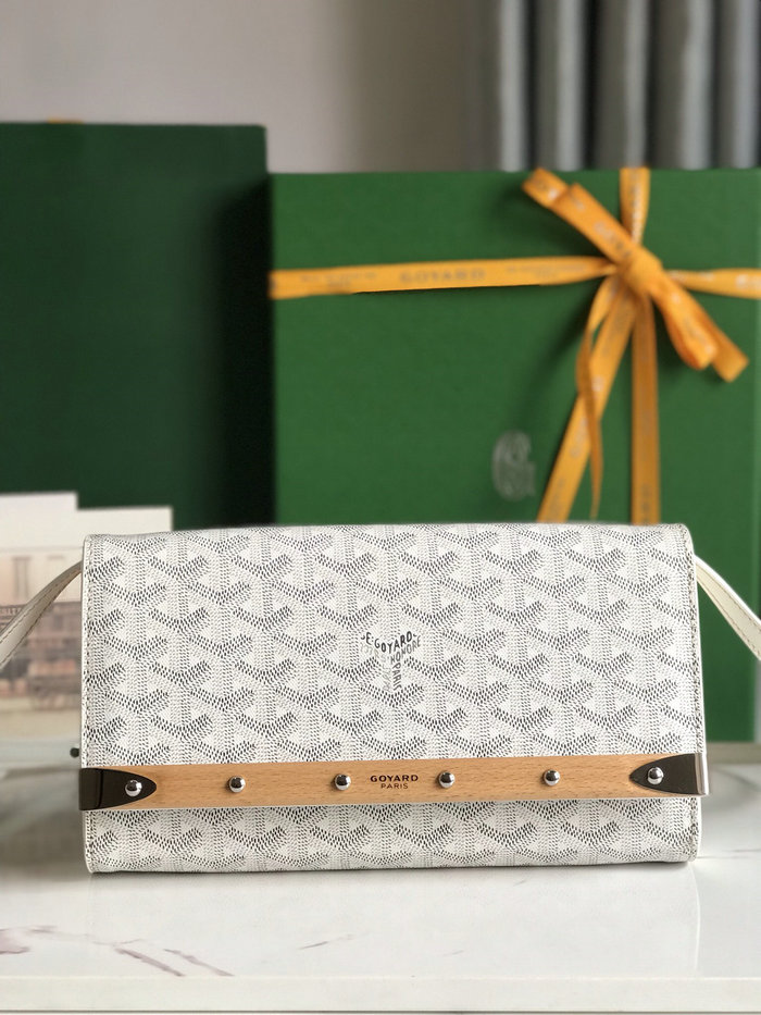 Goyard Monte Carlo Clutch Bag G20178 White