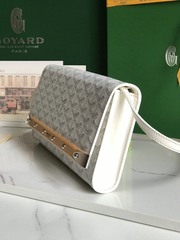 Goyard Monte Carlo Clutch Bag G20178 White