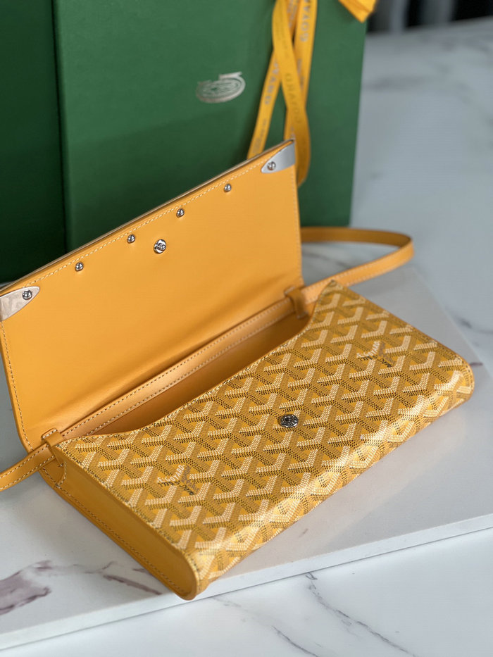 Goyard Monte Carlo Clutch Bag G20178 Yellow