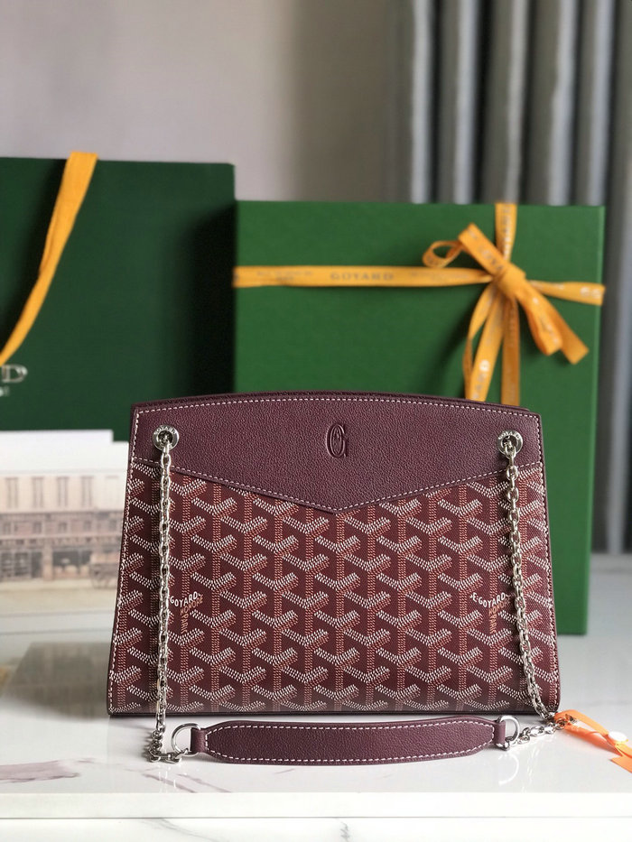 Goyard Rouette Structure Bag G020234 Burgundy