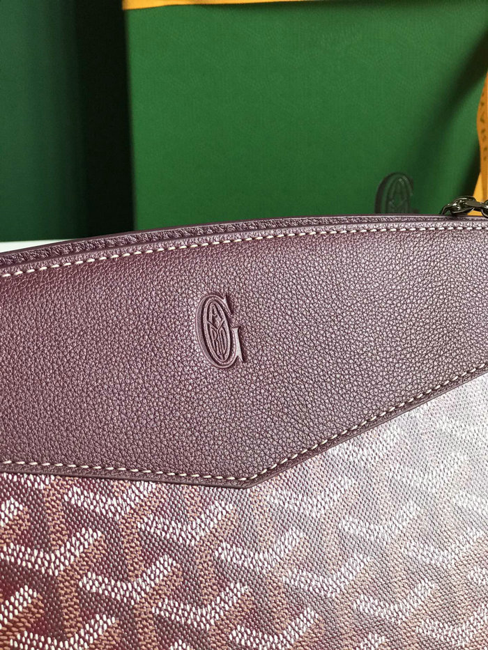 Goyard Rouette Structure Bag G020234 Burgundy