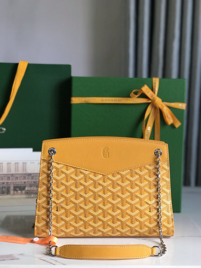 Goyard Rouette Structure Bag G020234 Yellow