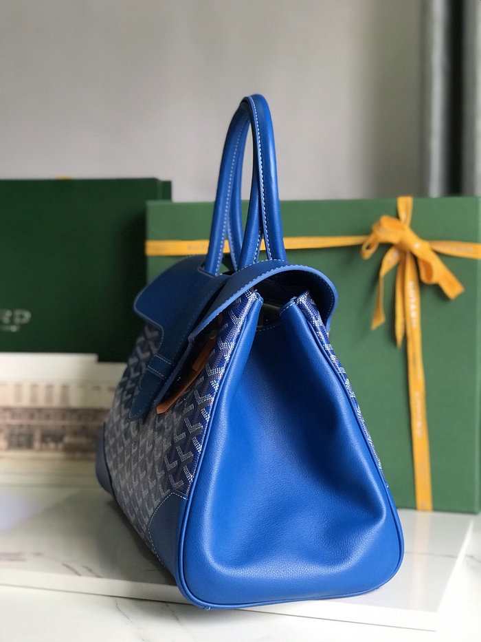 Goyard Saigon Tote Bag G020236 Blue