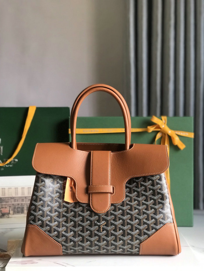 Goyard Saigon Tote Bag G020236 Brown