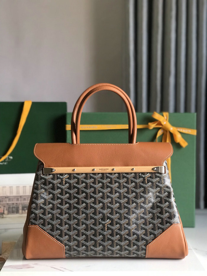 Goyard Saigon Tote Bag G020236 Brown