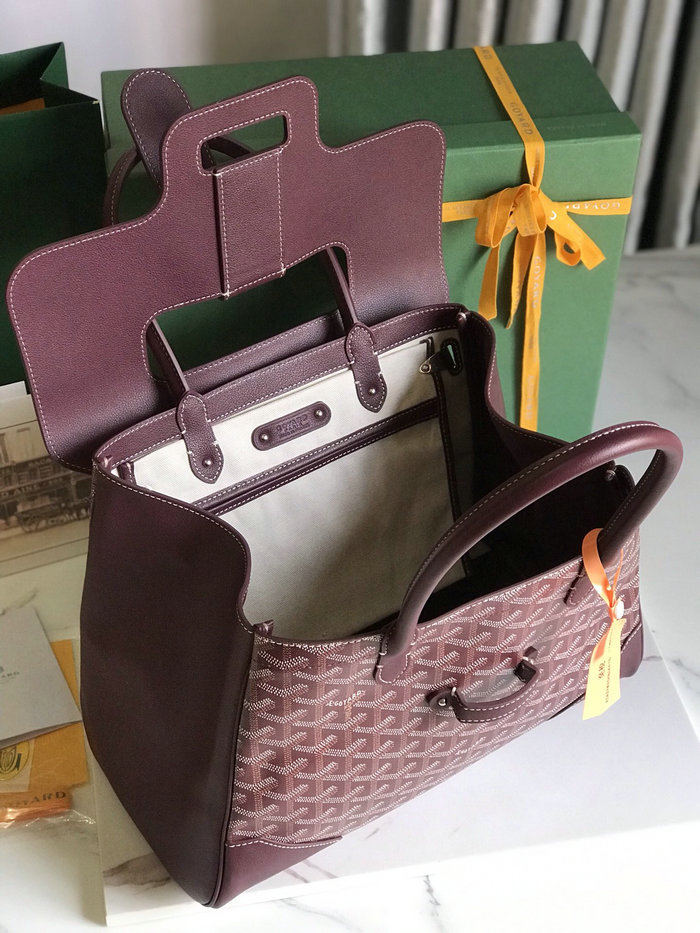 Goyard Saigon Tote Bag G020236 Burgundy