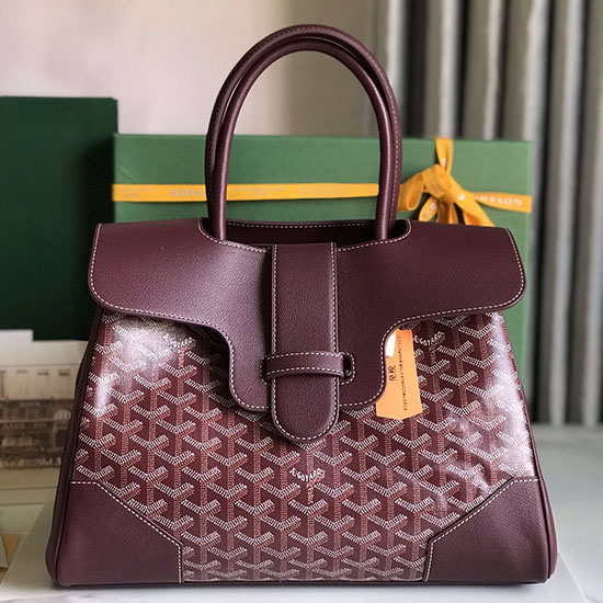 Goyard Saigon Tote Bag G020236 Burgundy