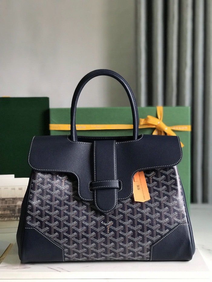 Goyard Saigon Tote Bag G020236 Navy