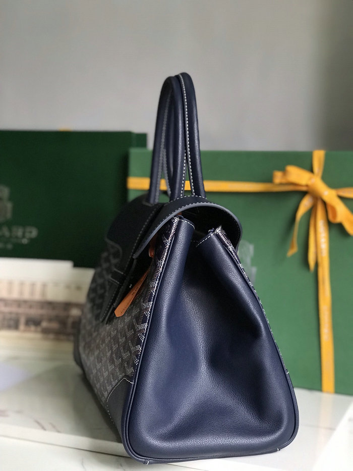 Goyard Saigon Tote Bag G020236 Navy