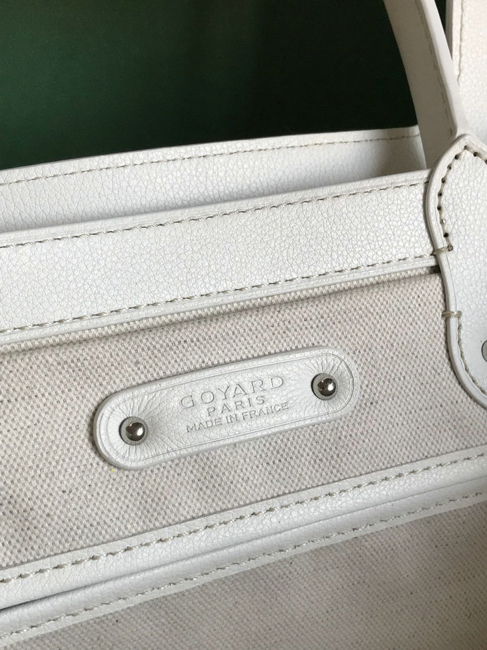 Goyard Saigon Tote Bag G020236 White