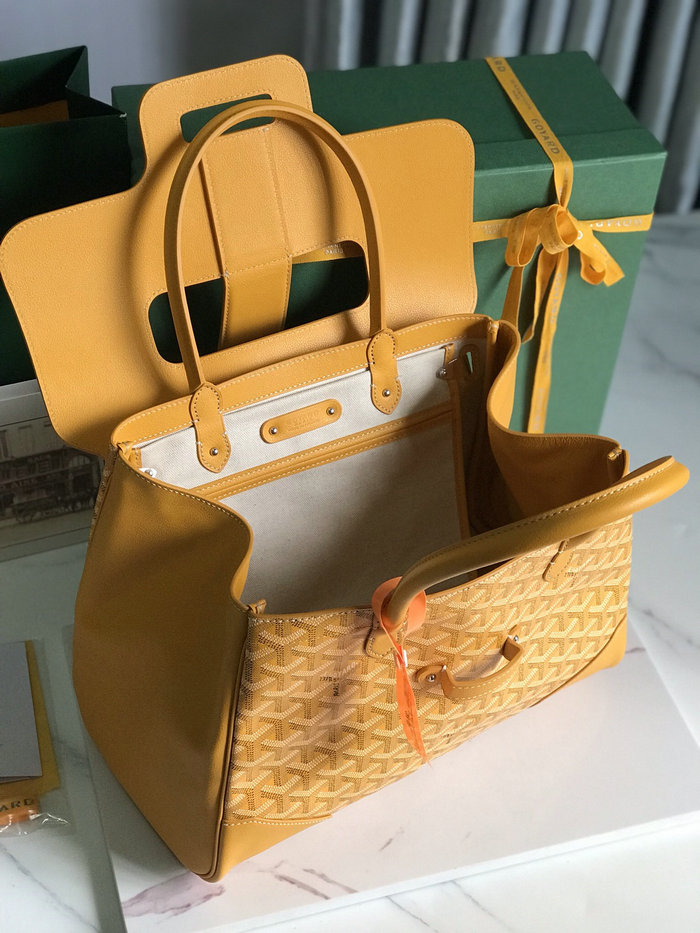 Goyard Saigon Tote Bag G020236 Yellow