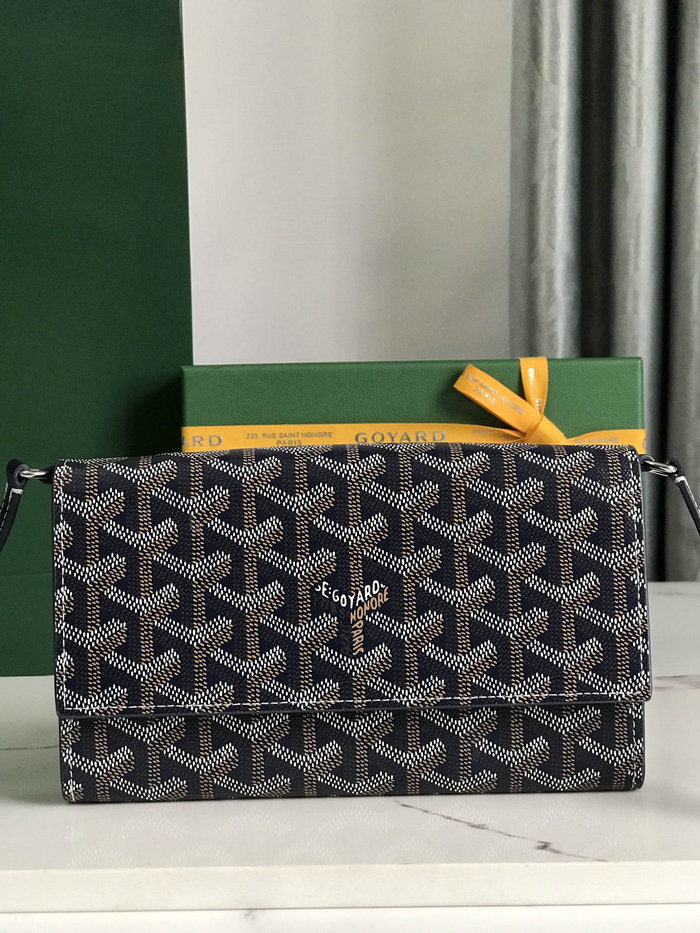 Goyard Varenne Continental Wallet G02019 Navy