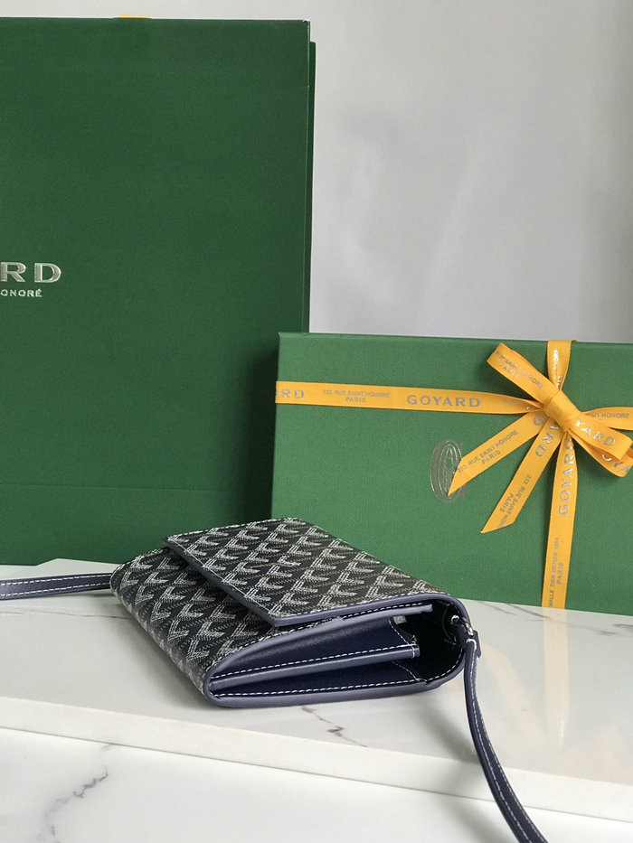 Goyard Varenne Continental Wallet G02019 Navy