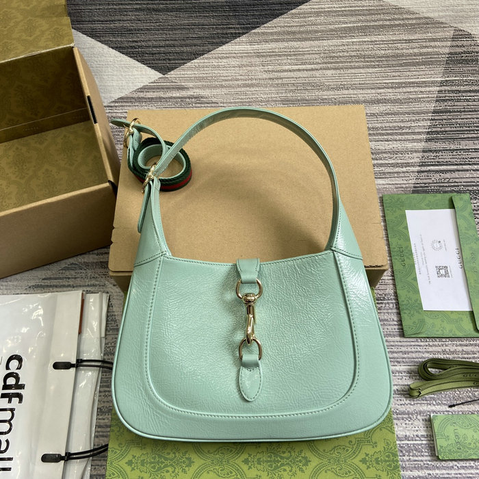 Gucci Jackie Small Shoulder Bag Pastel Green 782849