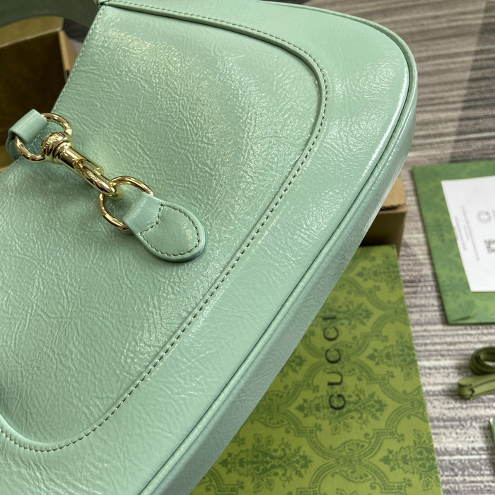 Gucci Jackie Small Shoulder Bag Pastel Green 782849