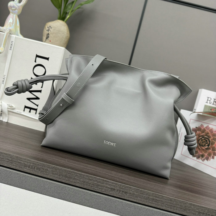 Loewe Medium Flamenco clutch Grey L262386