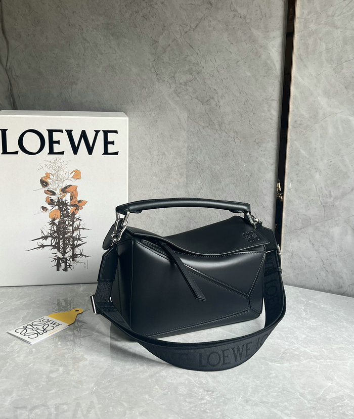 Loewe Small Puzzle Bag Black L051703