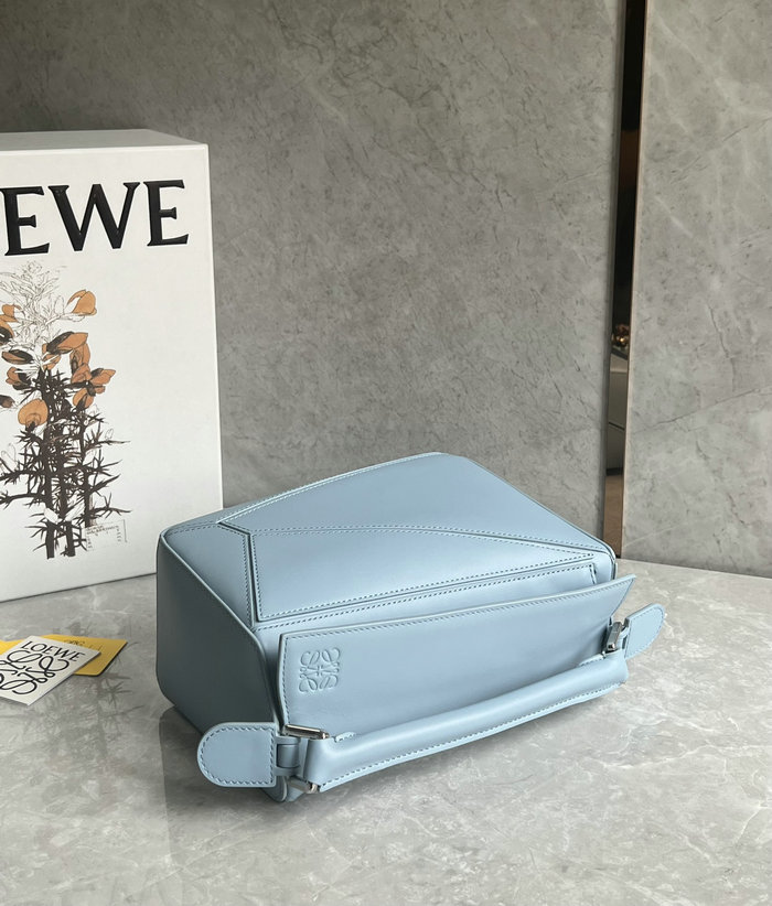 Loewe Small Puzzle Bag Blue L051702