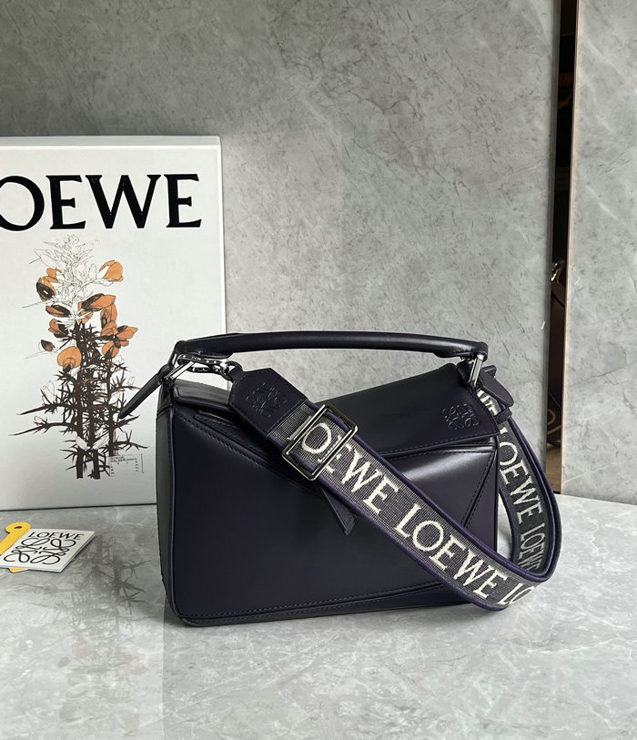 Loewe Small Puzzle Bag Purple L051702