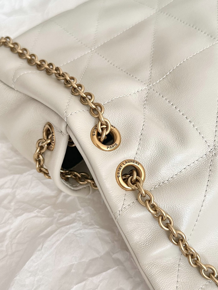 Saint Laurent Jamie 4.3 Mini Chain Bag White 766754