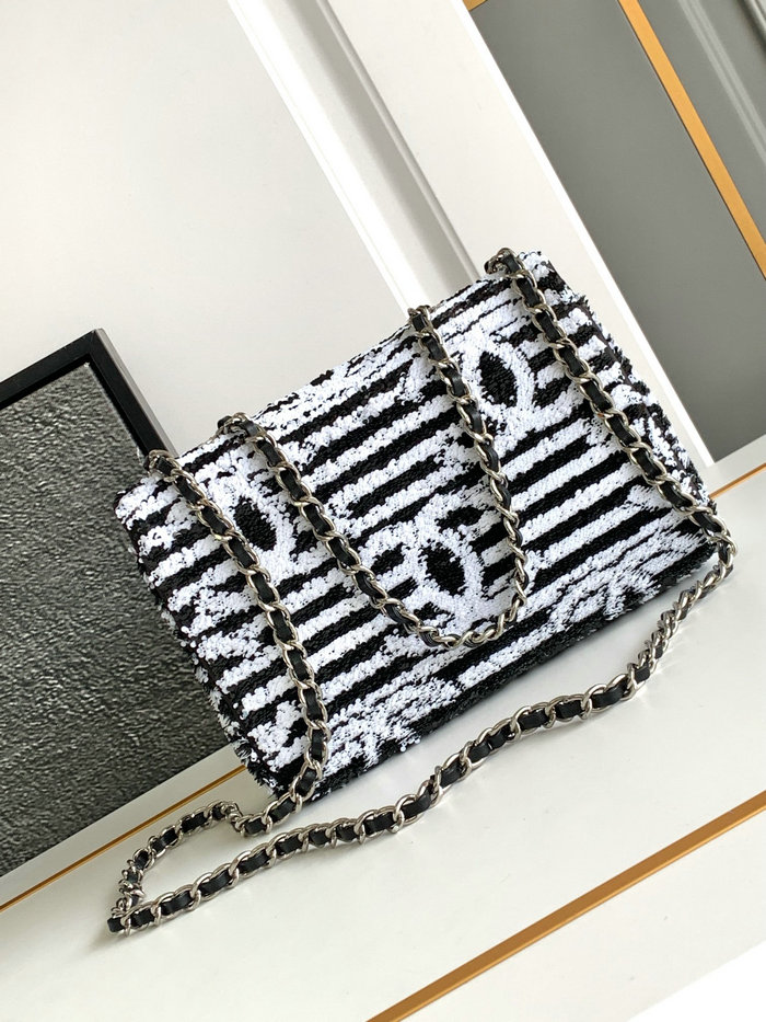 Small Chanel Sequins Flap Bag AS4561