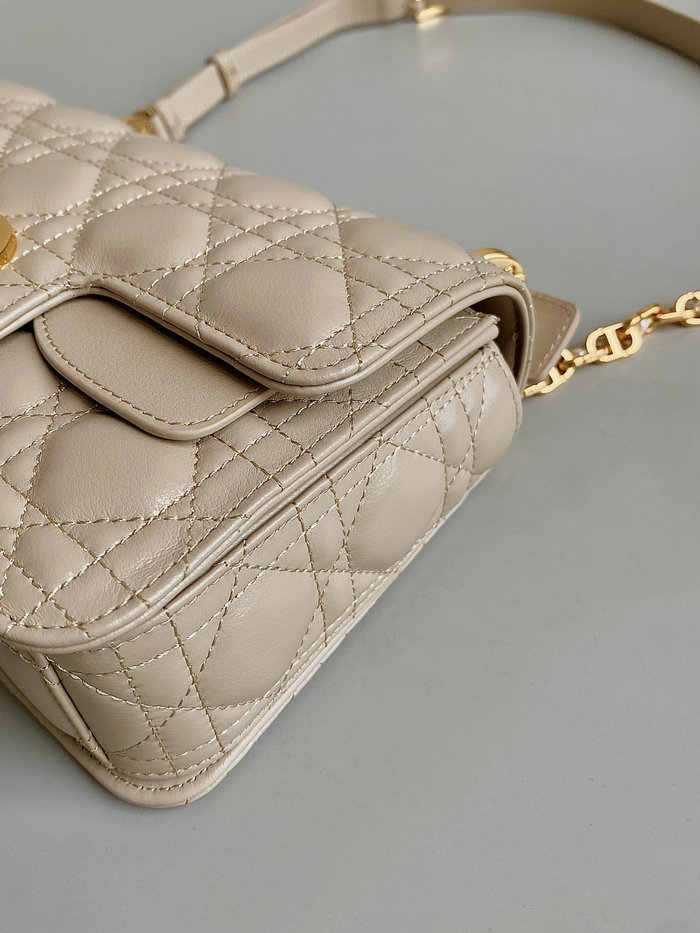 Small Dior Jolie Top Handle Bag Beige D6551