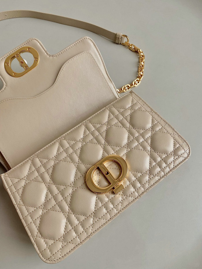 Small Dior Jolie Top Handle Bag Beige D6551