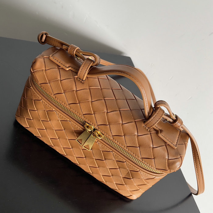 Bottega Veneta Bang Bang Vanity Case B789109 Brown