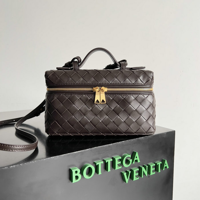 Bottega Veneta Bang Bang Vanity Case B789109 Coffee