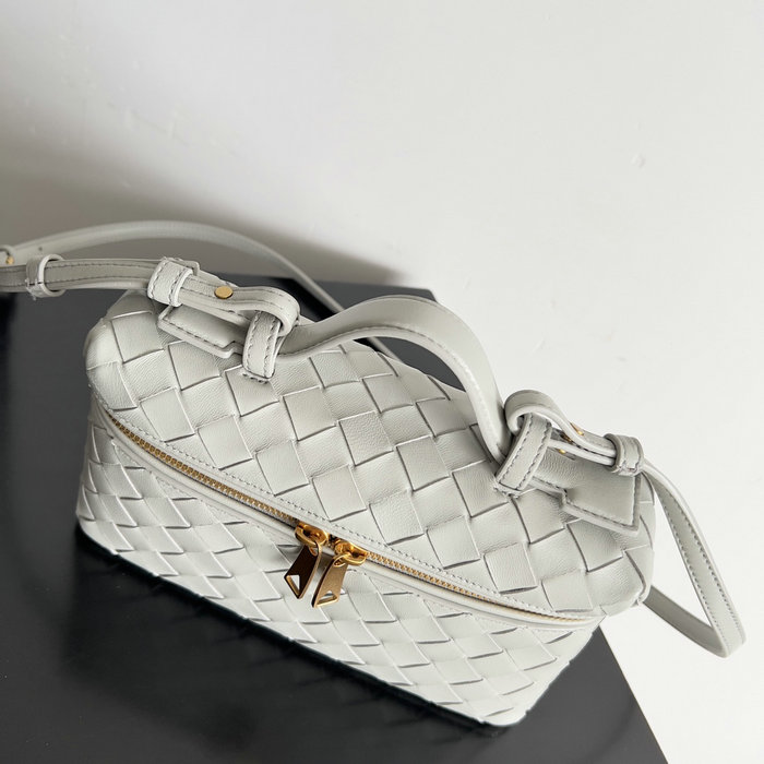 Bottega Veneta Bang Bang Vanity Case B789109 Light Grey