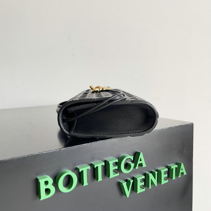 Bottega Veneta Long Clutch Andiamo 741511 Black