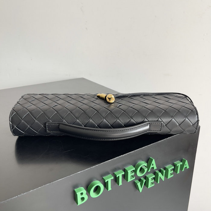 Bottega Veneta Long Clutch Andiamo 741511 Black