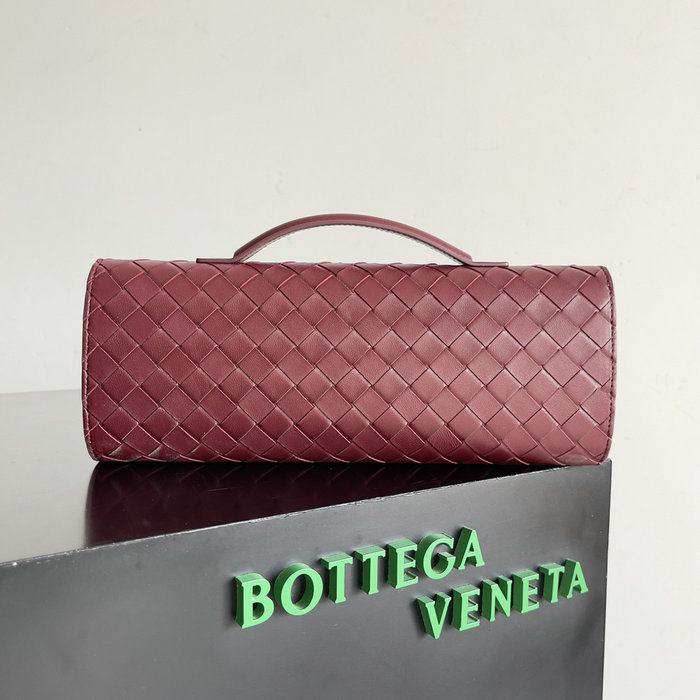 Bottega Veneta Long Clutch Andiamo 741511 Cherry