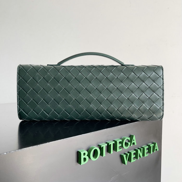 Bottega Veneta Long Clutch Andiamo 741511 Green