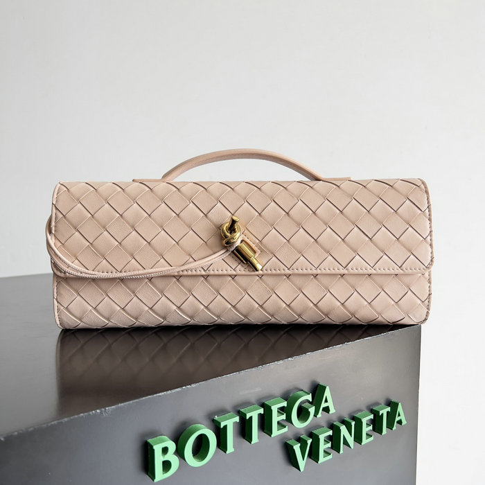 Bottega Veneta Long Clutch Andiamo 741511 Pink