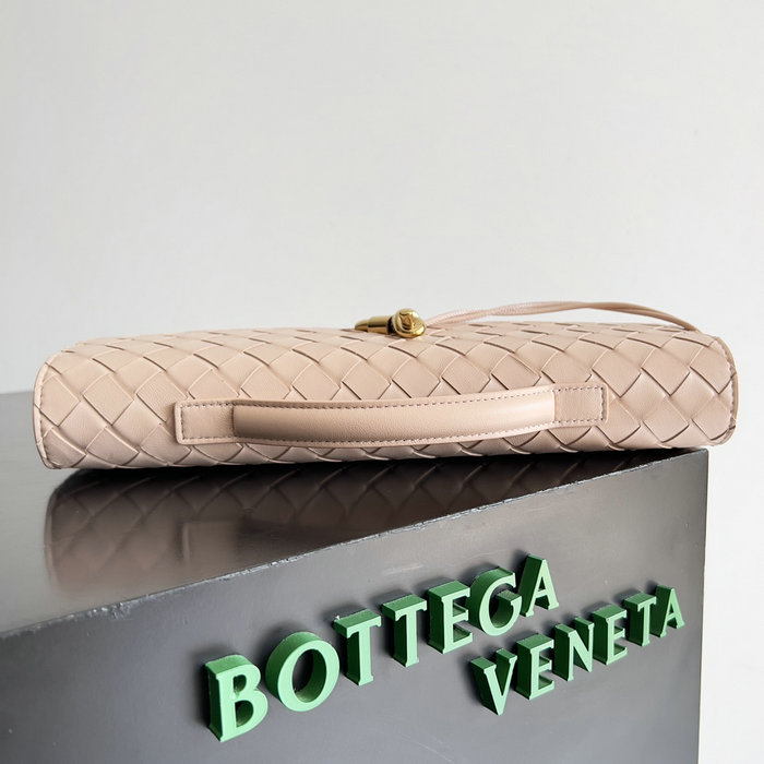 Bottega Veneta Long Clutch Andiamo 741511 Pink