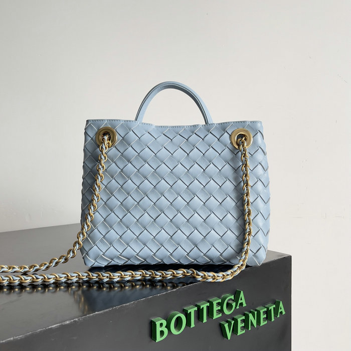 Bottega Veneta Small Andiamo Tote Bag B786008 Blue