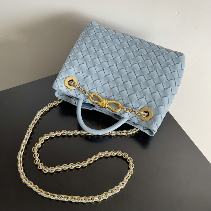 Bottega Veneta Small Andiamo Tote Bag B786008 Blue