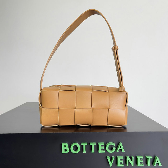 Bottega Veneta Small Brick Cassette 729166 Brown