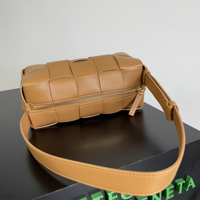 Bottega Veneta Small Brick Cassette 729166 Brown