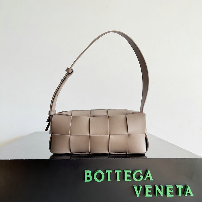 Bottega Veneta Small Brick Cassette 729166 Grey